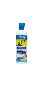API QUICK START Freshwater and Saltwater Aquarium Nitrifying Bacteria 16-Ounce Bottle