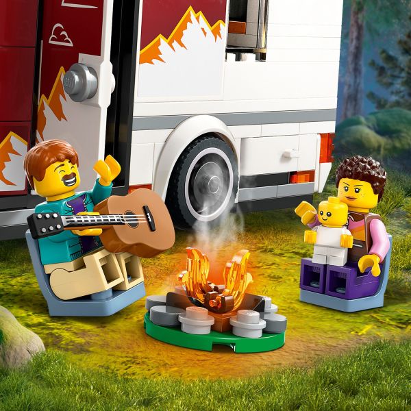 Gather the family around the campfire for a singalong!