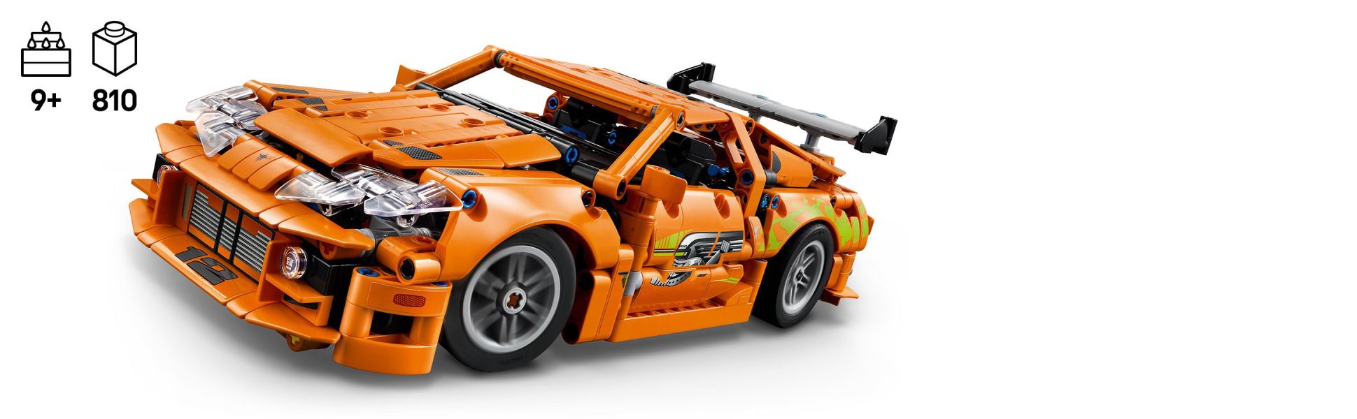 LEGO Technic Fast and Furious Toyota Supra MK4 42204 6526815