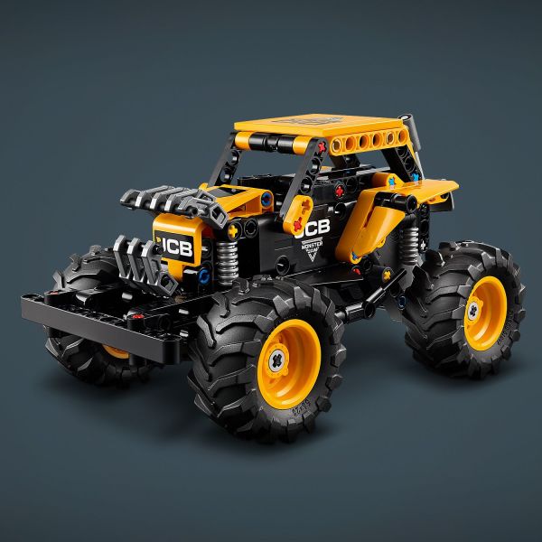 Check out the eye-catching graphics and huge tires.