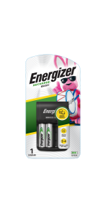 Energizer Recharge Basic Charger for NiMH Rechargeable AA and AAA Batteries