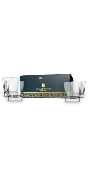 Libbey Charleston Rocks Glass Set of 4