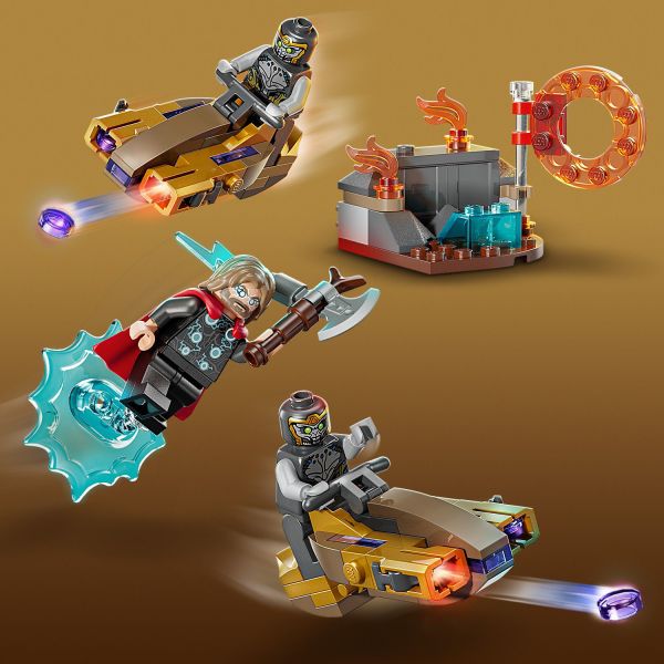 2 jet scooters and other accessories inspire imaginative play.