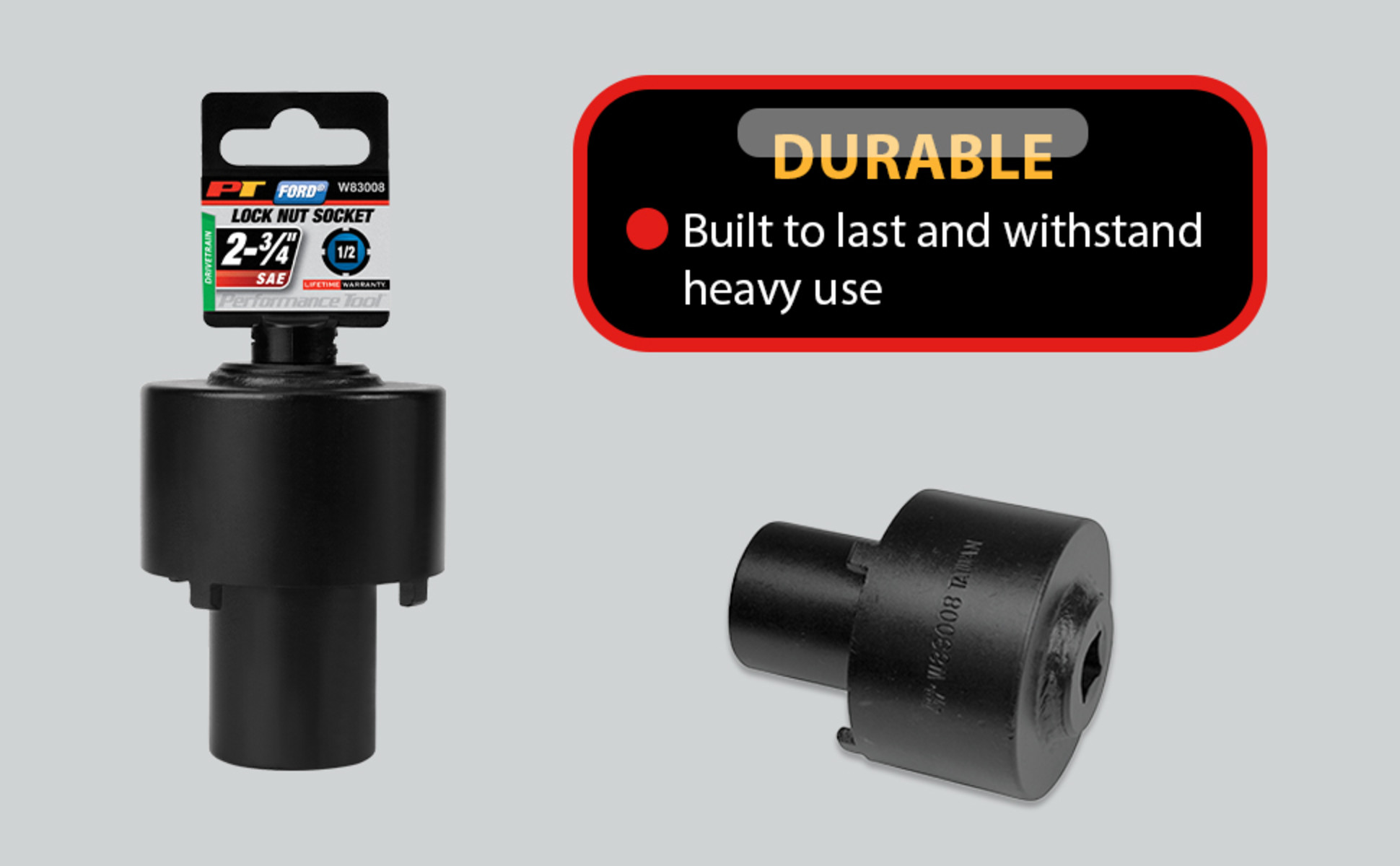 Performance Tool 4-Lug Spindle Nut Wrench (W83008) - Walmart.com