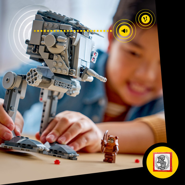 Realistic AT-ST sounds for walking, shooting and more.