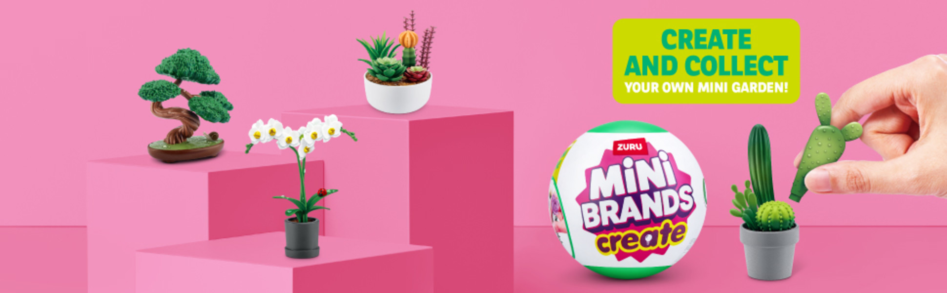 Mini Brands Create Botanical Garden Capsule, Novelty Unbox