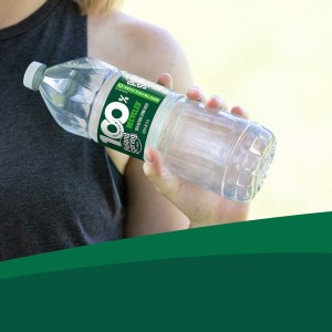 Poland Spring - Agua de manantial 100% natural de primera calidad,  pequeñas, pequeñas botellas de 8 onzas líquidas, paquete de 24