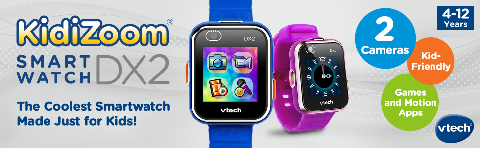 VTech - Kidizoom Smart Watch Dx2 - Smartwatch Per Bambini Con Doppia  Fotocamera Sin Talla Lampone - ePrice