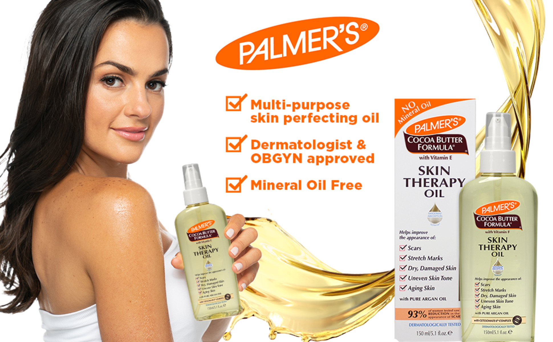 Palmers Cocoa Butter Formula Skin Therapy Oil 150ml — Noogleberry