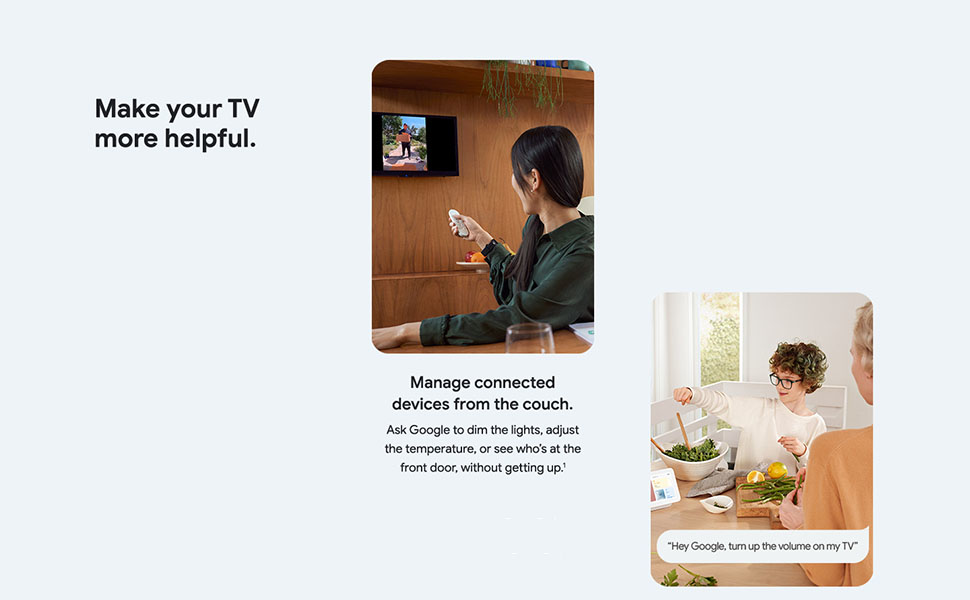 Chromecast with Google TV (HD) Snow GA03131-US - Best Buy