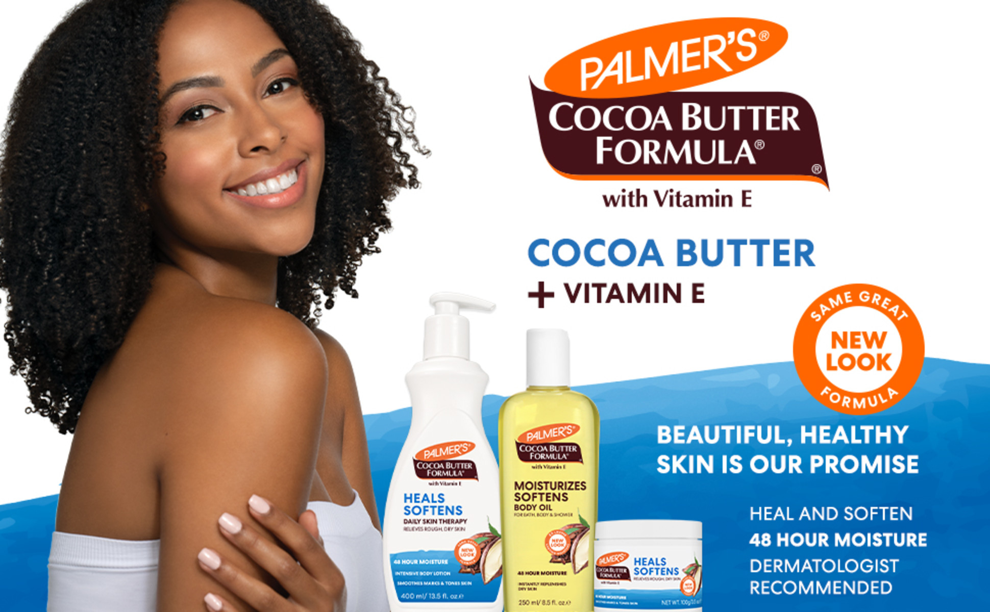 Palmer's Cocoa Butter Moisturizing Body Oil with Vitamin E, Radiant Looking  Glow and Skin Hydration, Instant Absorption, Bath, Body and Shower, 8.5