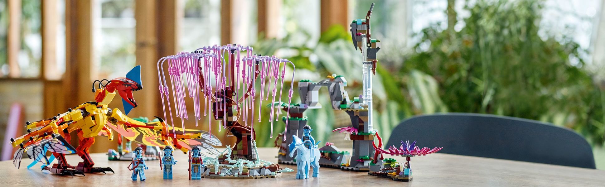 LEGO Avatar Toruk Makto & Tree of Souls 75574 Building Set - Movie Inspired  Toy Set with Jake Sully and Neytiri Minifigures, Direhorse Animal Figure,  Glow in The Dark Pandora Adventure 
