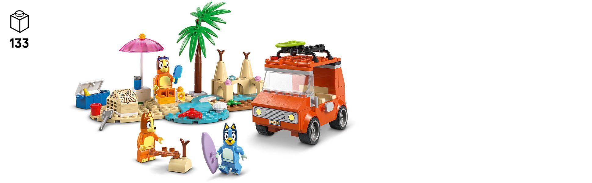 With 1 buildable model per bag, plus a pictorial guide and a large Starter Brick, the creative construction is fast and fun.