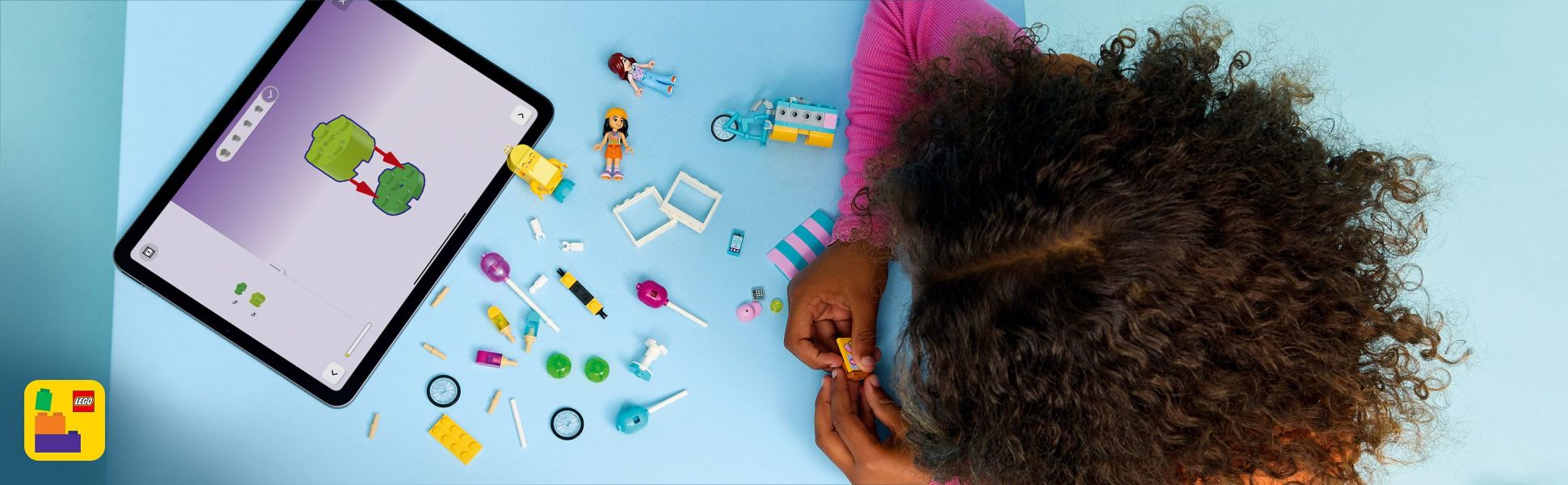 Builders can zoom in, rotate sets in 3D and track their progress using the fun, intuitive LEGO Builder app.