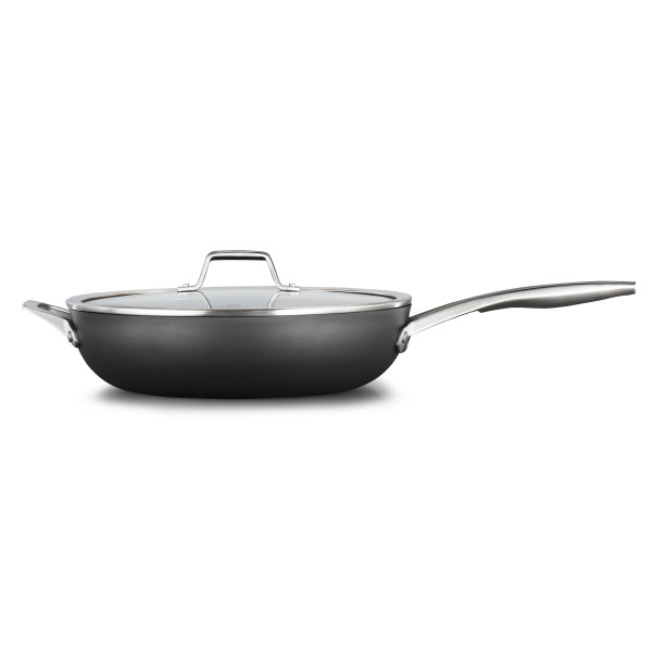 Calphalon Premier Hard-Anodized Nonstick Deep Skillet - Thumbnail 2