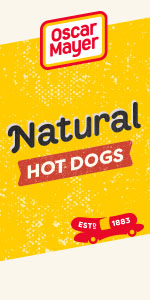 Oscar Mayer Natural Turkey Franks Hot Dogs, 8 Ct Pack - Walmart