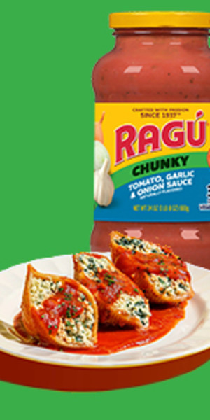 Ragu Chunky Tomato, Garlic & Onion Pasta Sauce, 24 oz.