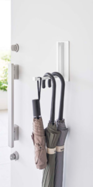 Yamazaki Home Smart Folding Over The Door Hook - Black