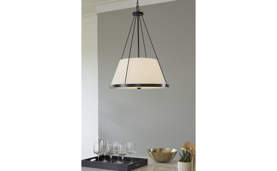 Progress Lighting Saffert Collection 22 in. 3-Light Matte Black with ...