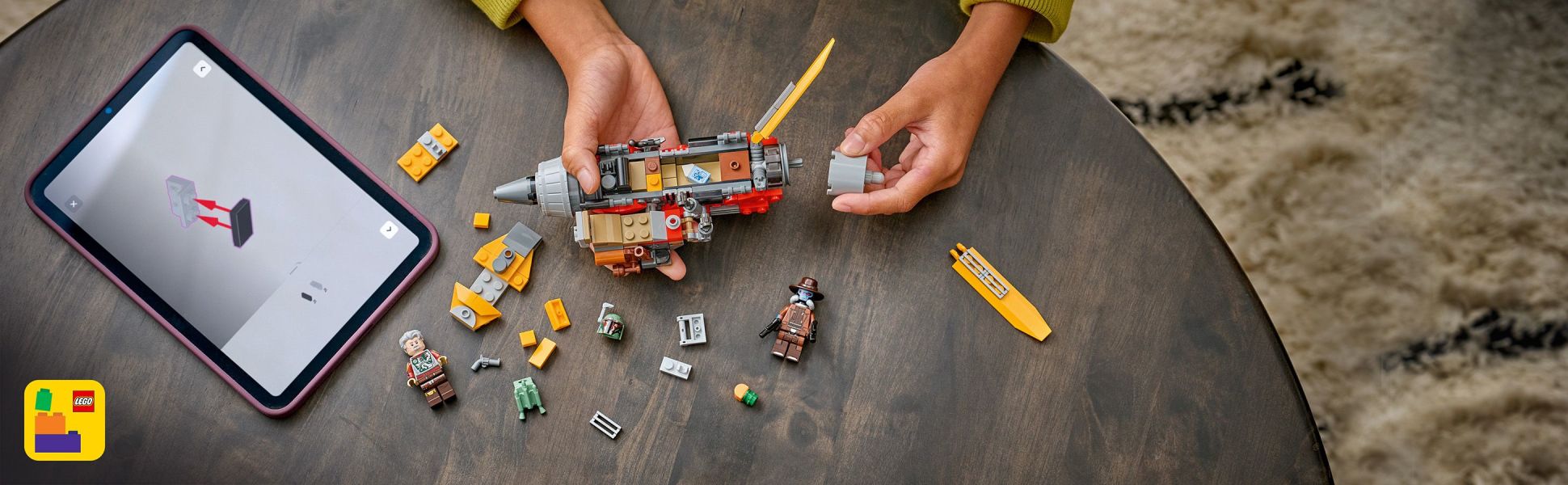 Builders can zoom in, rotate sets in 3D and track their progress using the fun, intuitive LEGO Builder app.