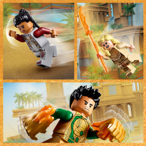 The Eternals have a dagger, fist weapon and shooter.