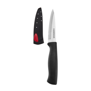  Farberware Ceramic Chef Knife with Custom-Fit Blade Cover,  Razor-Sharp Kitchen Knife with Ergonomic Handle, Dishwasher-Safe, 6-inch,  Aqua, 5263323: Home & Kitchen