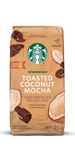 Starbucks Toasted Coconut Mocha Naturally Flavored Ground Coffee