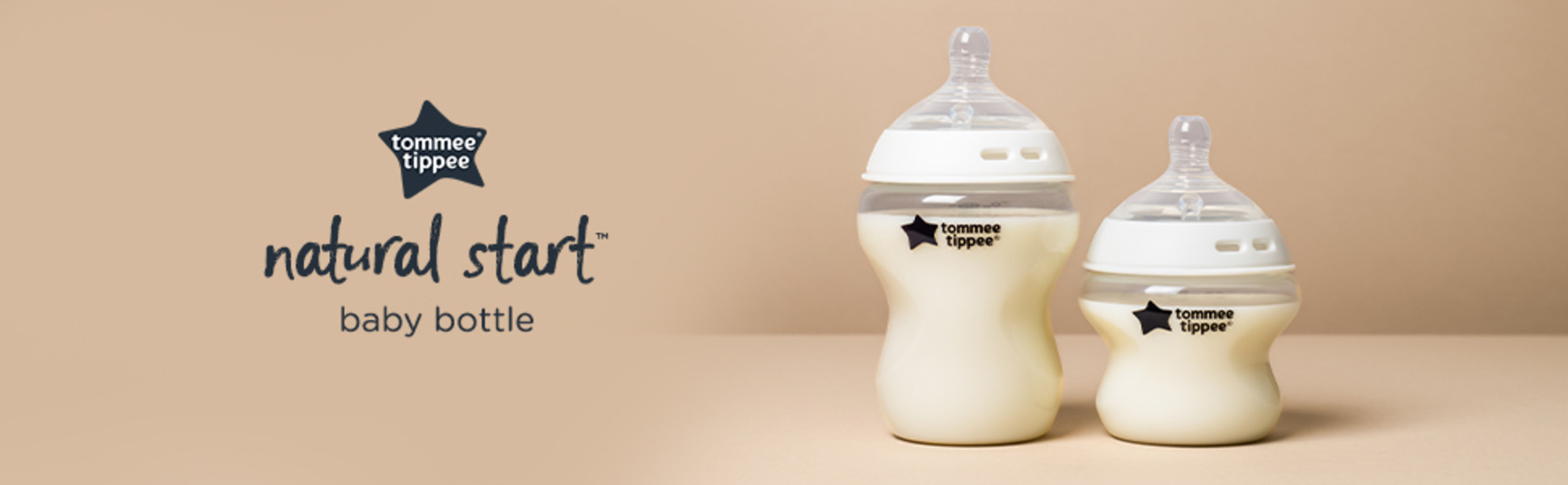 NEW Tommee Tippee Closer to Nature 260 ml/9fl oz Feeding Baby Bottles  (6-pack) 698798147740
