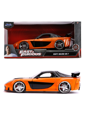 Han's Mazda RX-7, Fast & Furious - Jada Toys 30736 - 1/32 scale Diecast  Model Toy Car 