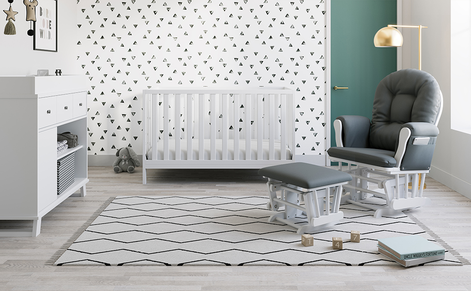Storkcraft Pacific 4 in 1 Convertible Crib White - Walmart.com