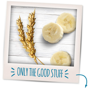 Made to nourish with 2 grams of whole grains per serving