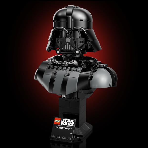 Place your creation on the stand with nameplate.