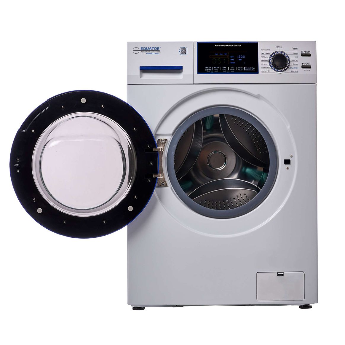 Equator Marine Dryer, 3.1 cf/15 lbs, Sanitize, Sensor Dry, Refresh, ECO, 110V, Anti-Corrosion.