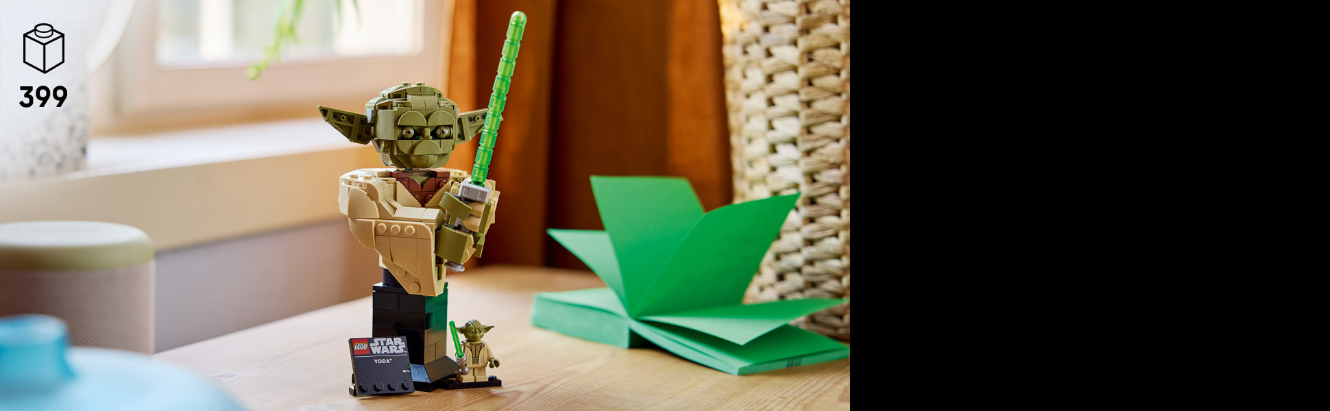 This detailed bust is based on Yoda’s appearance in Star Wars: Attack of the Clones and can be turned on the stand for viewing from all angles.