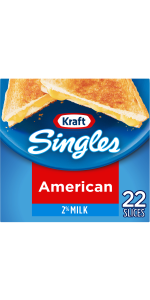 Kraft Singles 2% Milk Reduced Fat American Slices