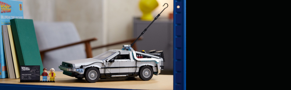 Lego Icons Back To The Future Time Machine Car Set 10300 : Target