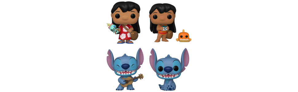 Funko POP! Disney: Lilo & Stitch- Smiling Seated Stitch Figure