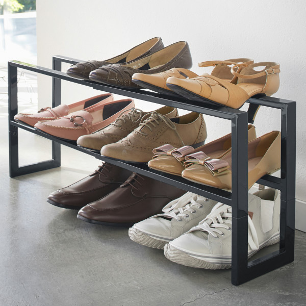 Yamazaki Home Tower Shoe Rack - Black