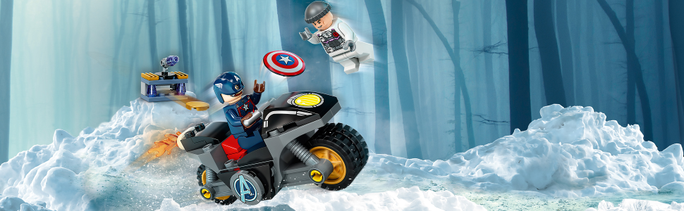 LEGO Marvel Avengers: Captain America and Hydra Face-Off 76189