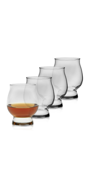 Libbey 4-Piece Kentucky Bourbon Trail Whiskey Glass Set