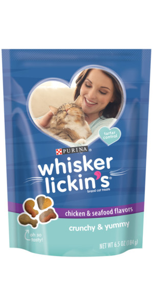 WHISKER LICKIN'S CHICKEN AND SEAFOOD FLAVORS