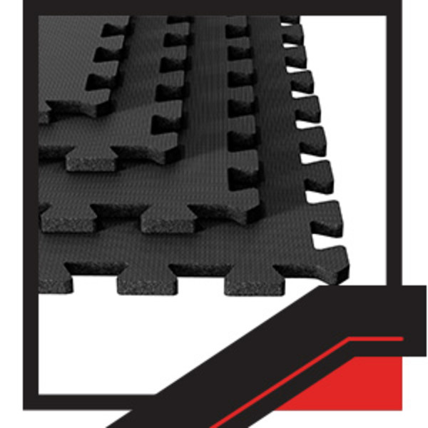 Stalwart 16 sq ft Ultimate Comfort Foam Flooring, Black, 4pc Stalwart 16 sq ft Ultimate Comfort Foam Flooring, Black, 4pc