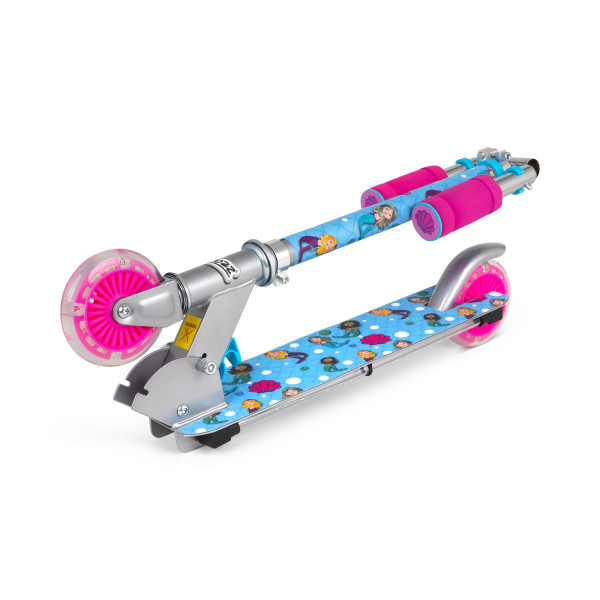 Ozbozz: Flashing Scooter - Mermaid - Light-Up Wheels & Deck