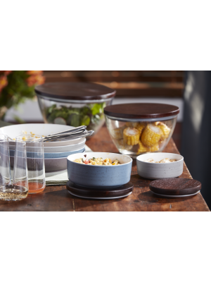 Libbey Urban 1-Piece Medium Glass Bowl Set with Lid – Monsecta Depot