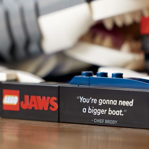 Attach a printed tile with Chief Brody’s famous line.