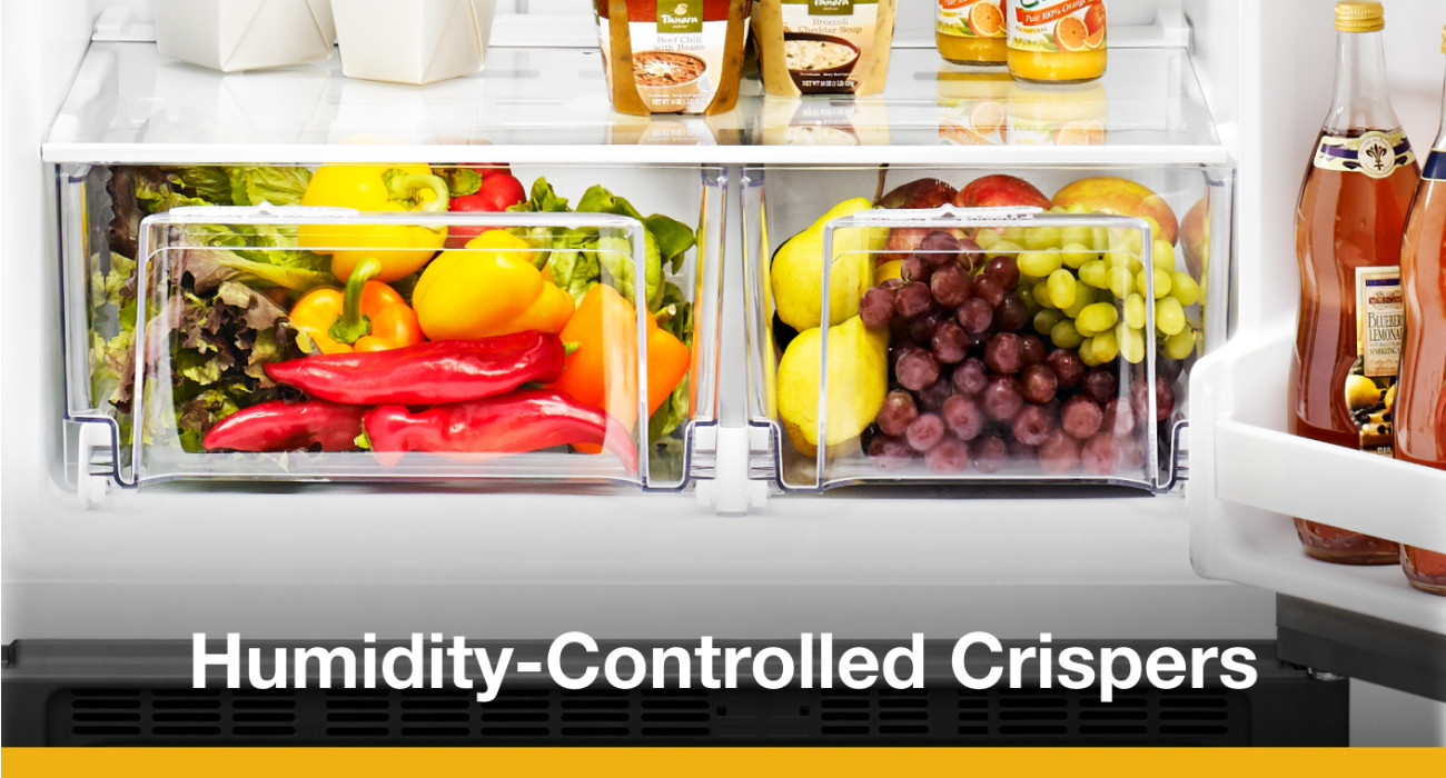 Whirlpool 33 in. 20.5 cu. ft. Wide Top Freezer Refrigerator in