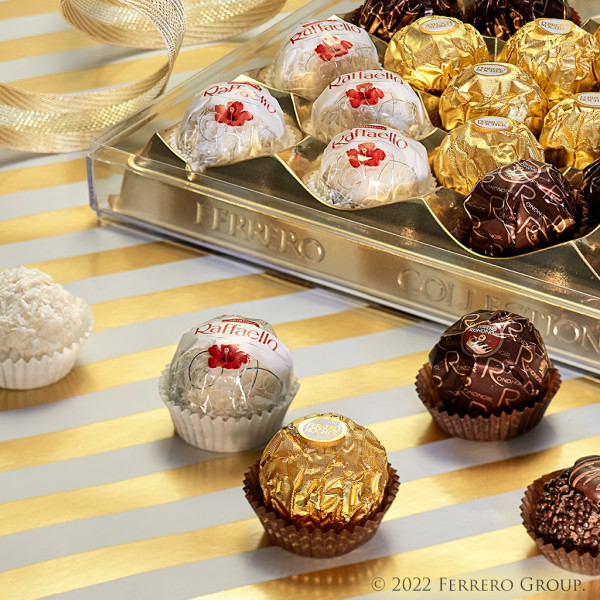  Ferrero Rondnoir Dark Chocolates w/ Almonds, 12 Piece :  Chocolate Assortments And Samplers : Grocery & Gourmet Food