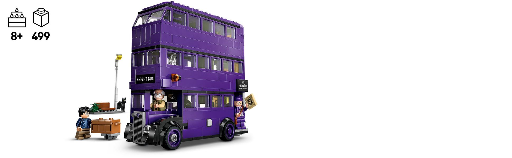 Relive memorable Harry Potter and the Prisoner of Azkaban scenes with this LEGO brick-built adventure set.
