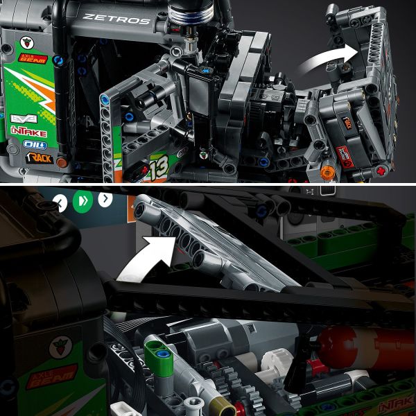 Kit Lego Technic Camión 4x4 Mercedes Benz Zetros 42129