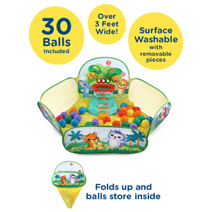 VTech® Pop-a-Balls™ Pop & Count Ball Pit™ Learning Toy with 30